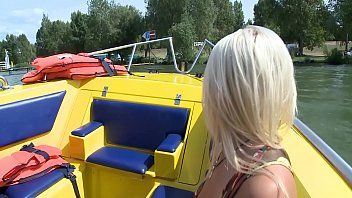 play With the boat on herastrau mature man penetrates a blonde teenager
