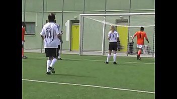 play The mixed football team wins the match and the buffoonery makes xxx in the group in the locker rooms