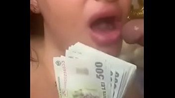 play A Romanian woman sucks a black cock and is filmed being proud