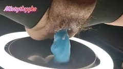 play BBW Misty Thyghs Rides a Fat Cock and Gets Covered in Cum